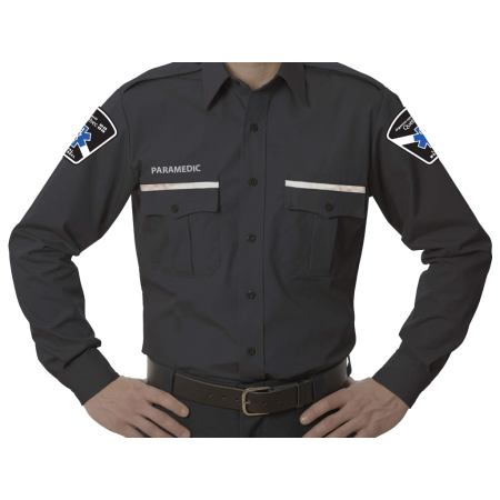 CHEMISE PARAMÉDIC, MANCHES LONGUES